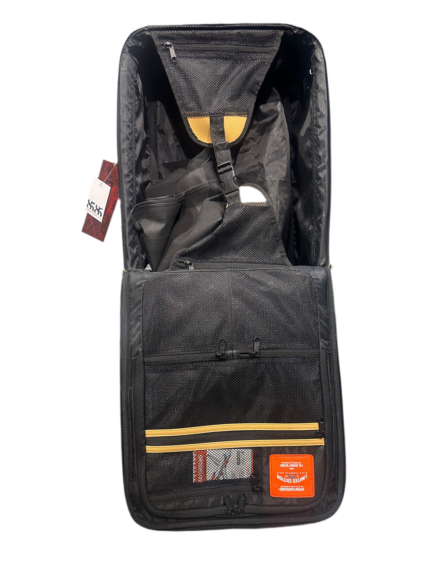 SPRAYGROUND: HENNY LATTE SOFT LUGGAGE CARRY ON