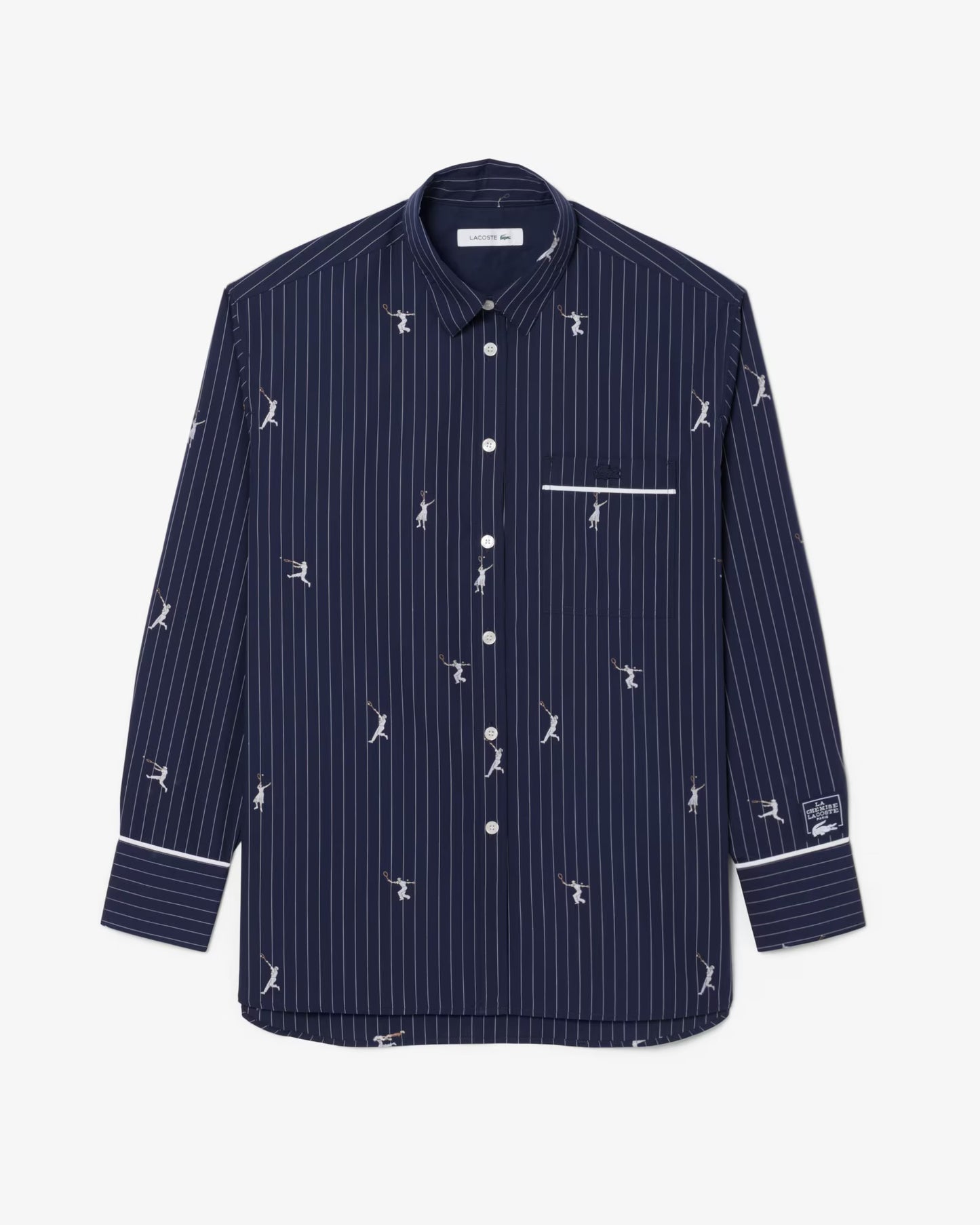 LACOSTE: OVERSIZED SHIRT