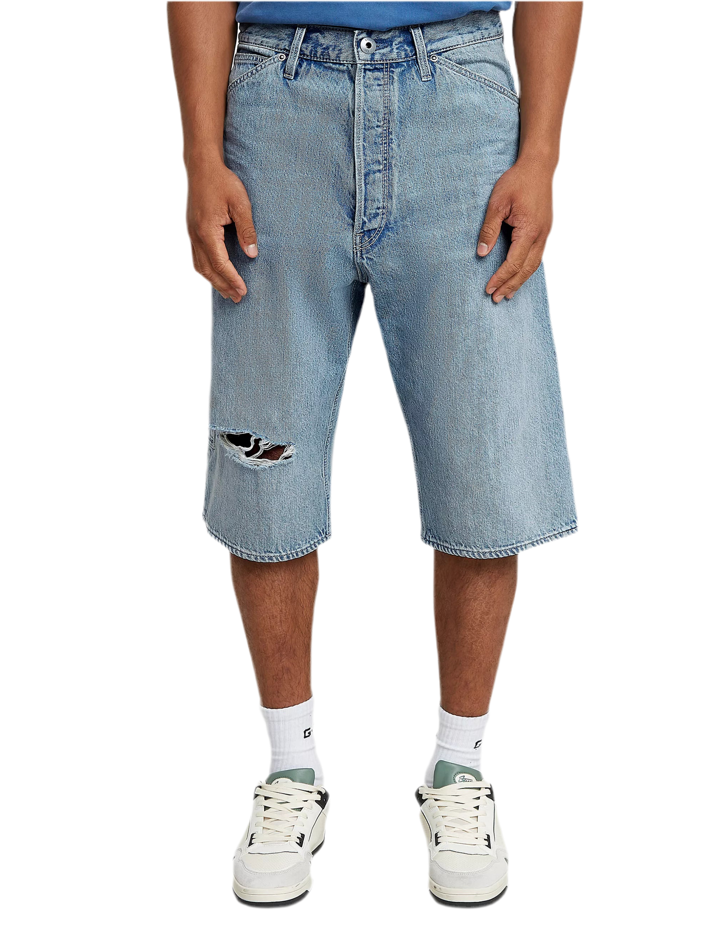 G-STAR: BAM LAGGER SHORTS (on model)