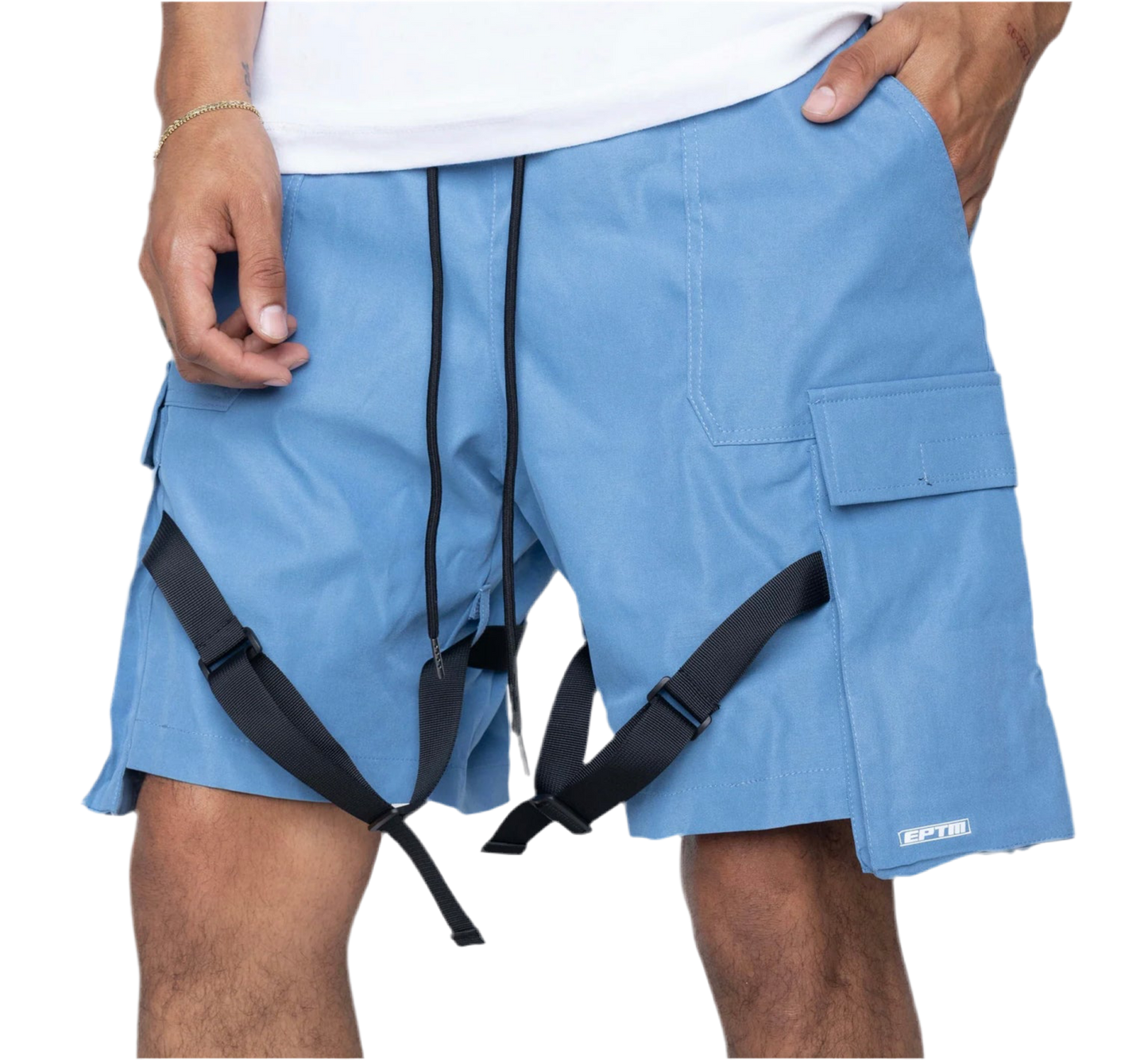 EPTM STRAP CARGO SHORTS