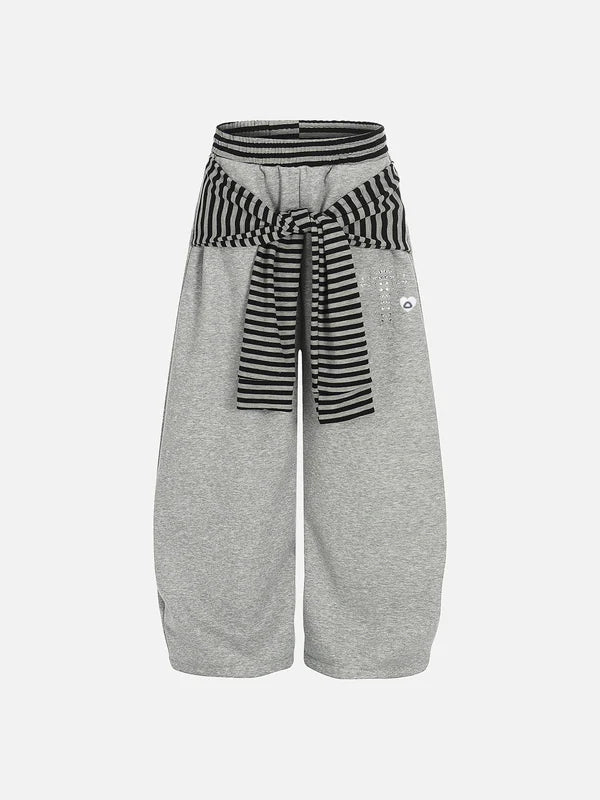 AELFRIC EDEN: STRIPED SWEATPANTS