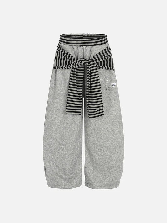 AELFRIC EDEN: STRIPED SWEATPANTS