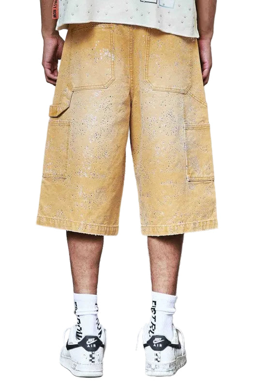 FIRST ROW: RHINESTONE JORTS