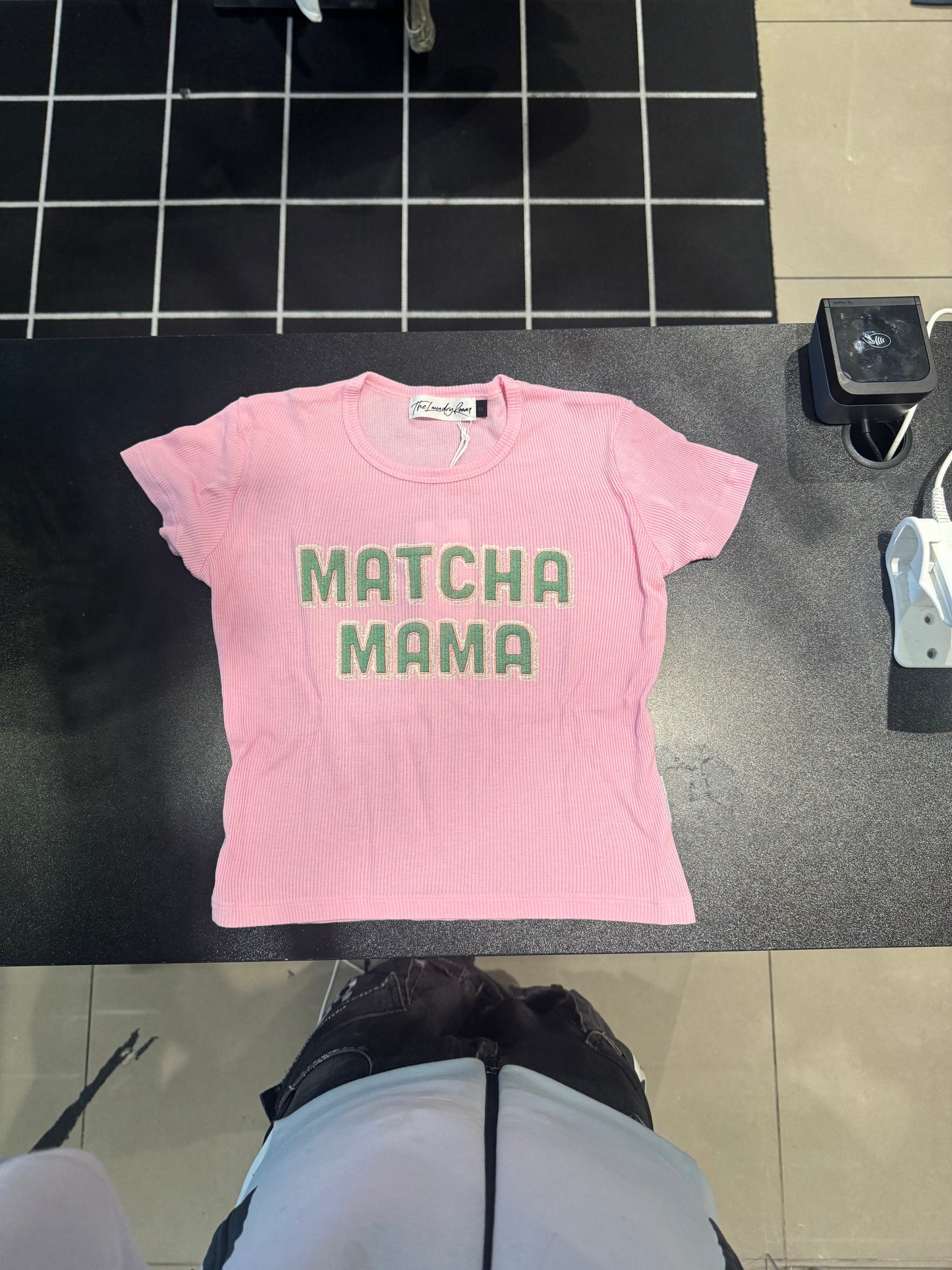 THE LAUNDRY ROOM: MATCHA MAMA TEE