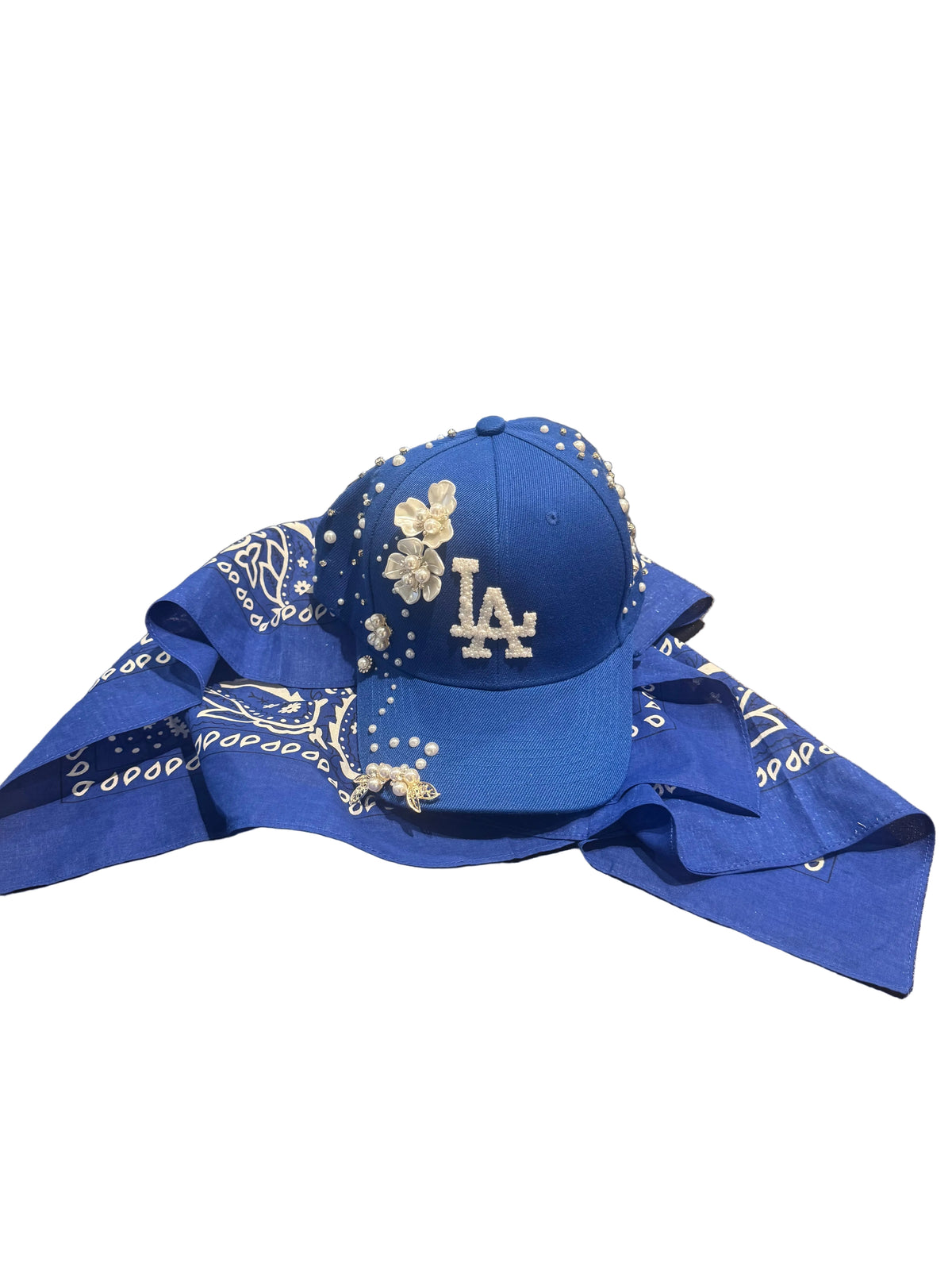 THE BEDAZZLED: BLUE LA HAT