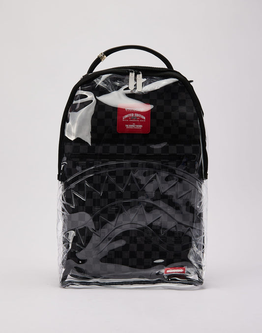 SPRAYGROUND: HIDDEN MESSAGE CLEAR BACKPACK