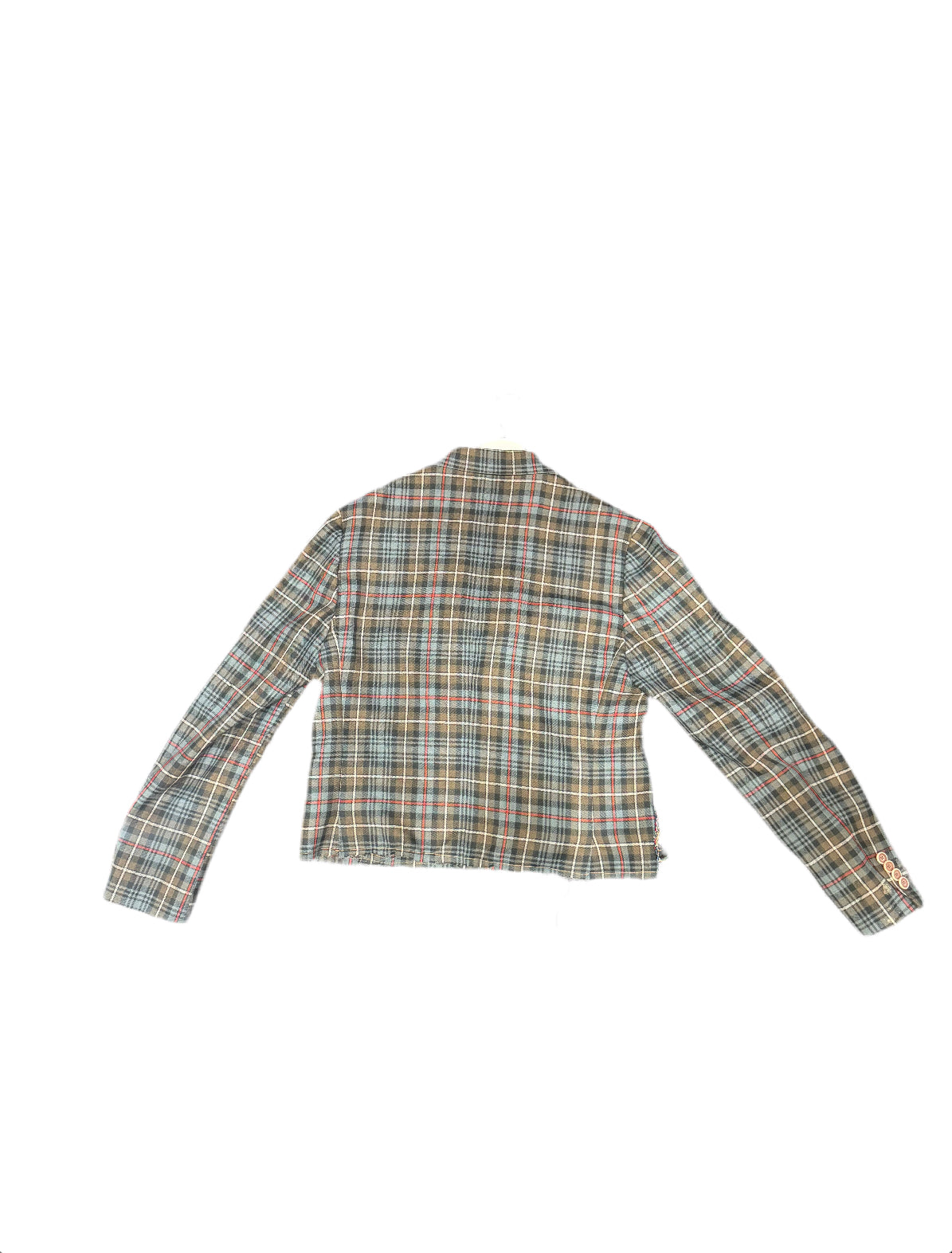 ANGEL GENTLE: UPCLYCLED CROPPED BLAZER