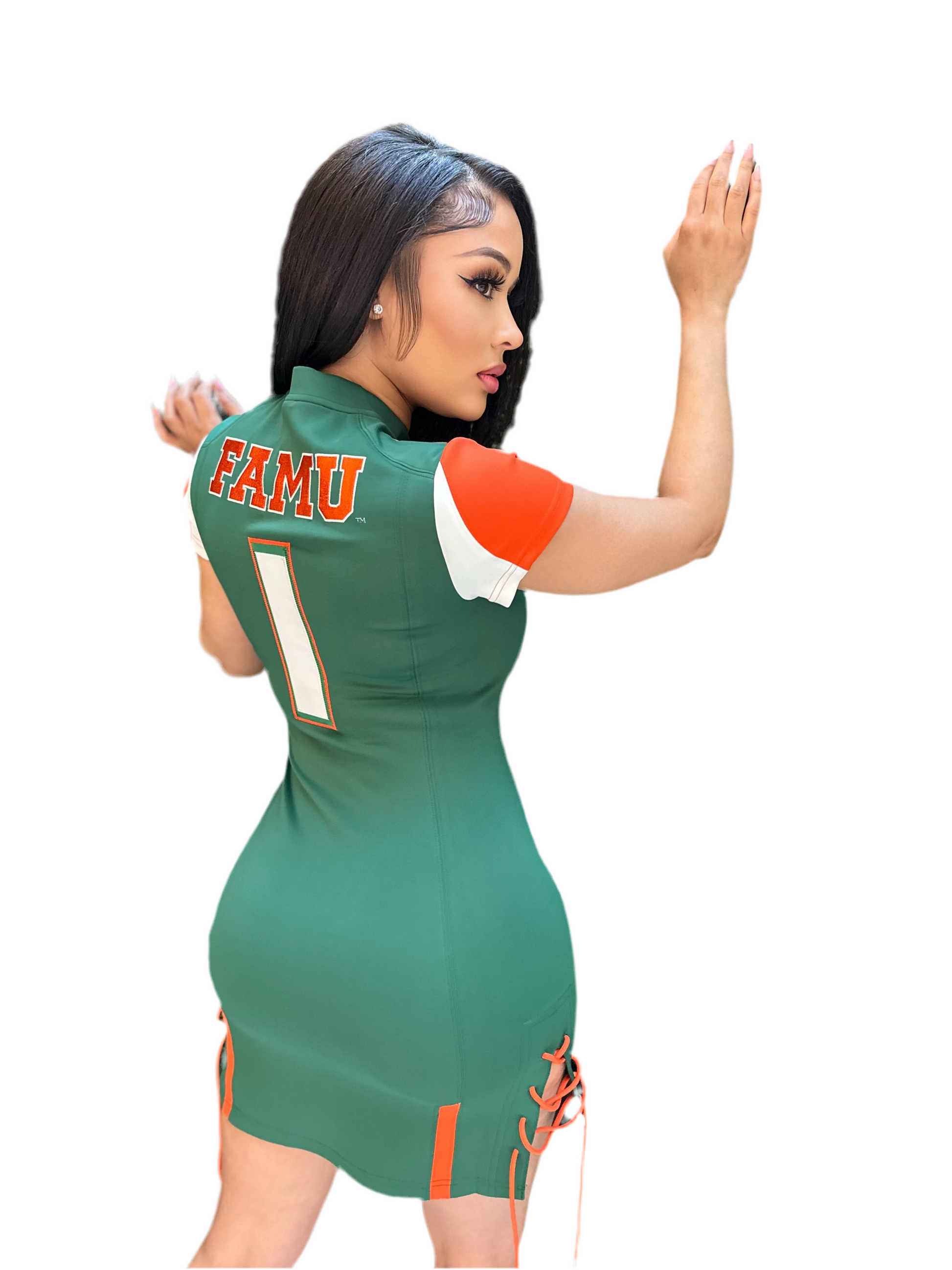 HBCU Authentic Collegiate Jersey Dress HBCU Authentic Collegiate Jersey Dress