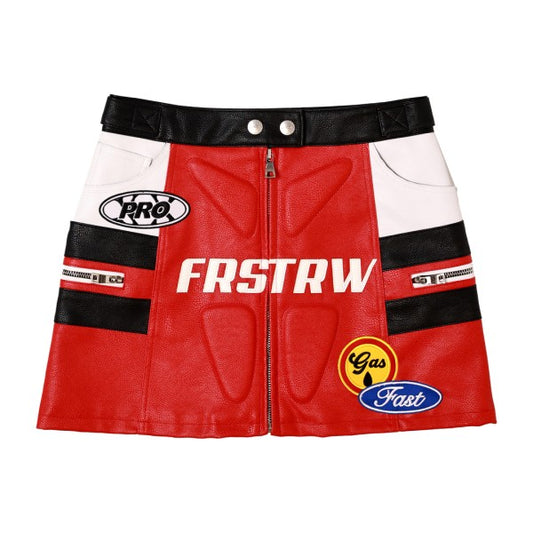 FIRST ROW: HIGH SPEED RACING MINI SKIRT