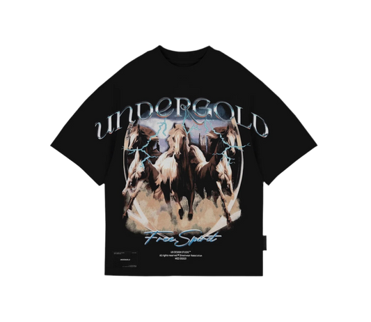 UNDERGOLD: Rodeo Thunder Horses T-Shirt