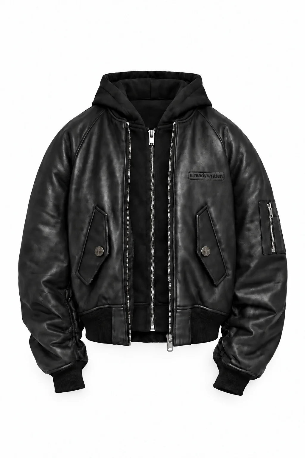 ALREADY WRITTEN: BLACK HOODED BOMBER