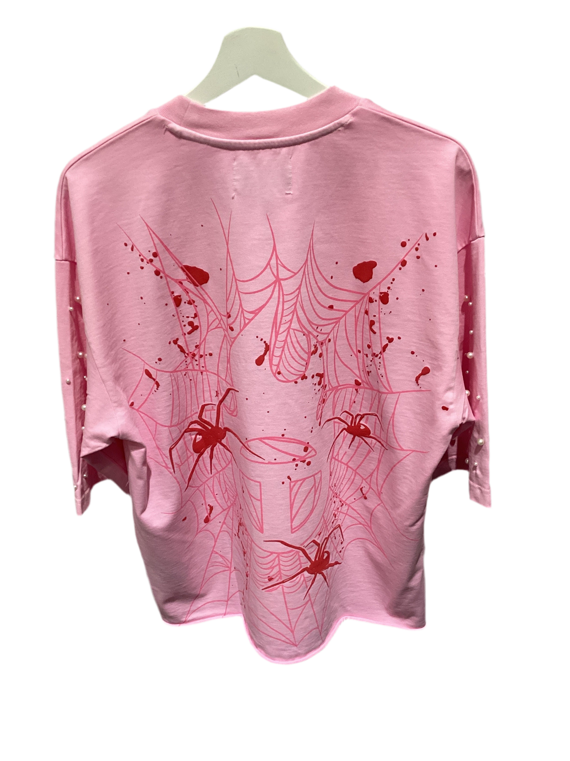 TENACITI: SPIDER PEARL SHIRT – 85 86 eightyfiveightysix TENACITI: SPIDER PEARL SHIRT – 85 86 eightyfiveightysix