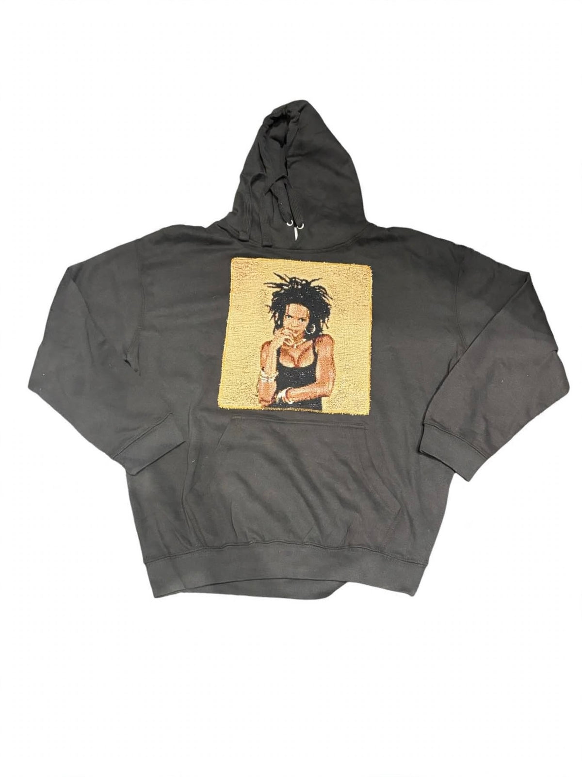 ANGEL GENTLE: BLACK HOODIE