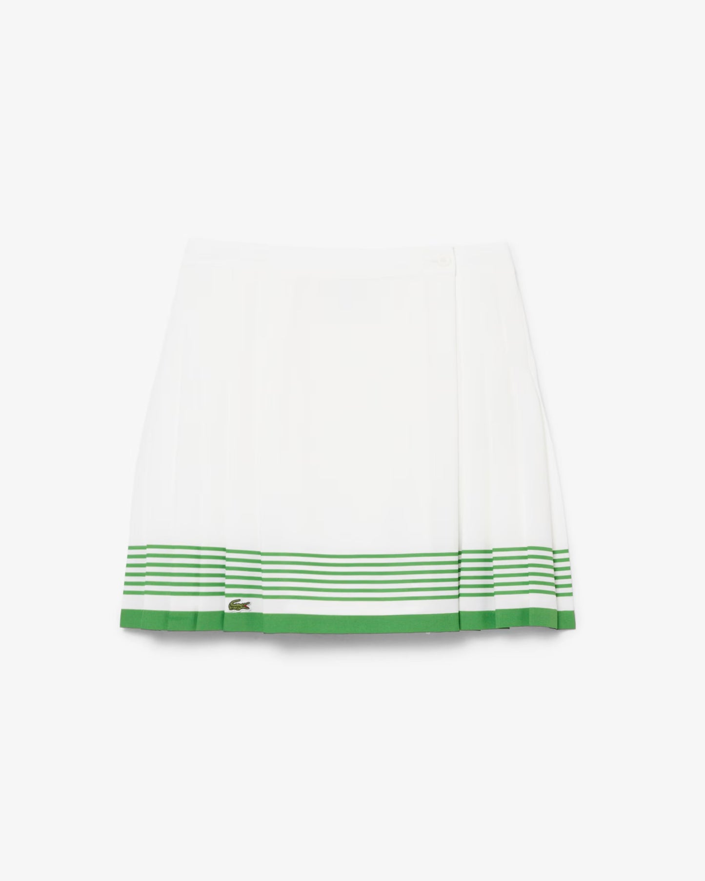 LACOSTE: FLUID CREPE PLEATED SKIRT
