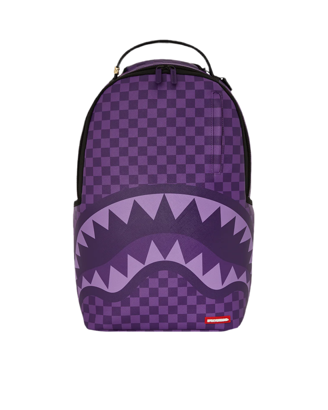 SPRAYGROUND: ALL SYSTEMS GO PURPLE SHARKS IN PARIS DLXSV BACKPACK
