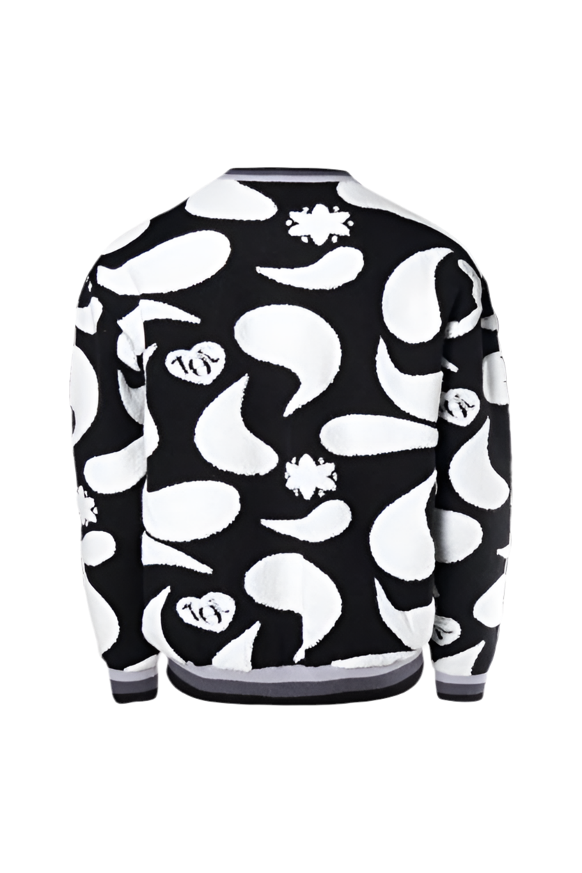 HIDEOUT CLOTHING:TOWEL BIG PAISLEY SWEATER