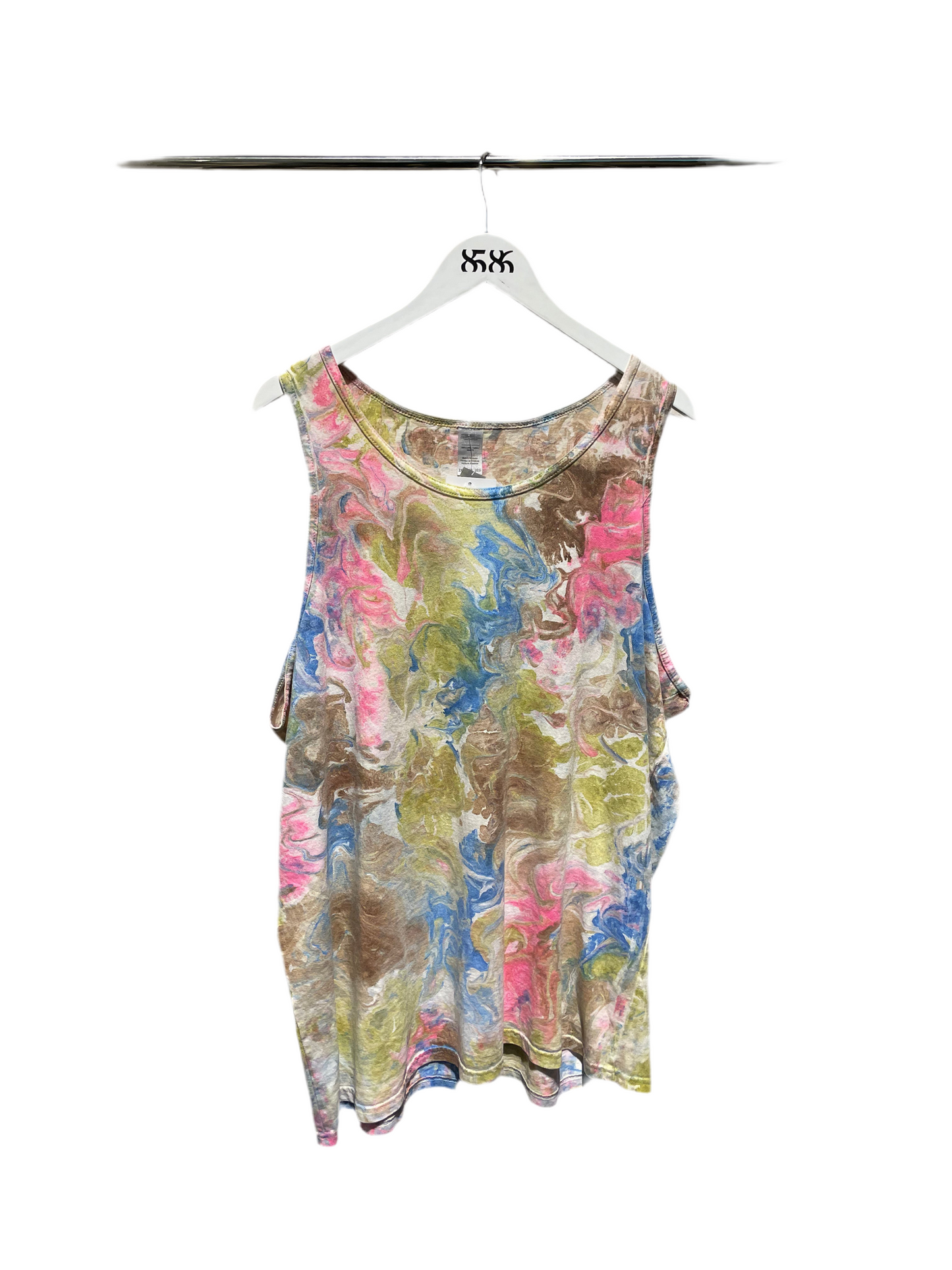 MARBLE WASH TIE DYE TANK