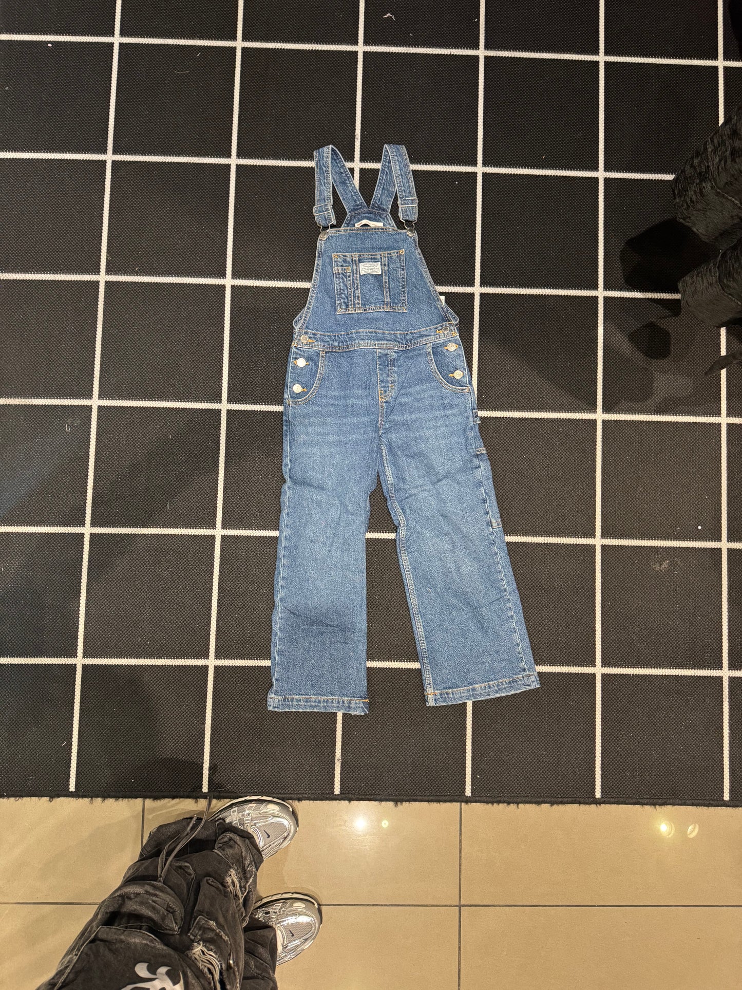 LEVIS: KIDS DARK WASH OVERRALLS