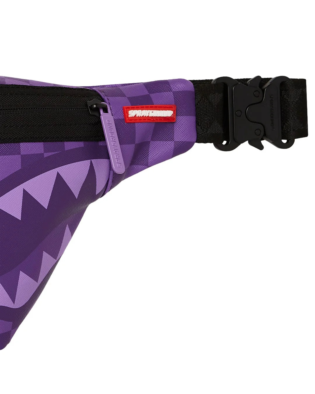 SPRAYGROUND: PURPLE SHARKS IN PARIS SAVVY CROSSBODY – 85 86