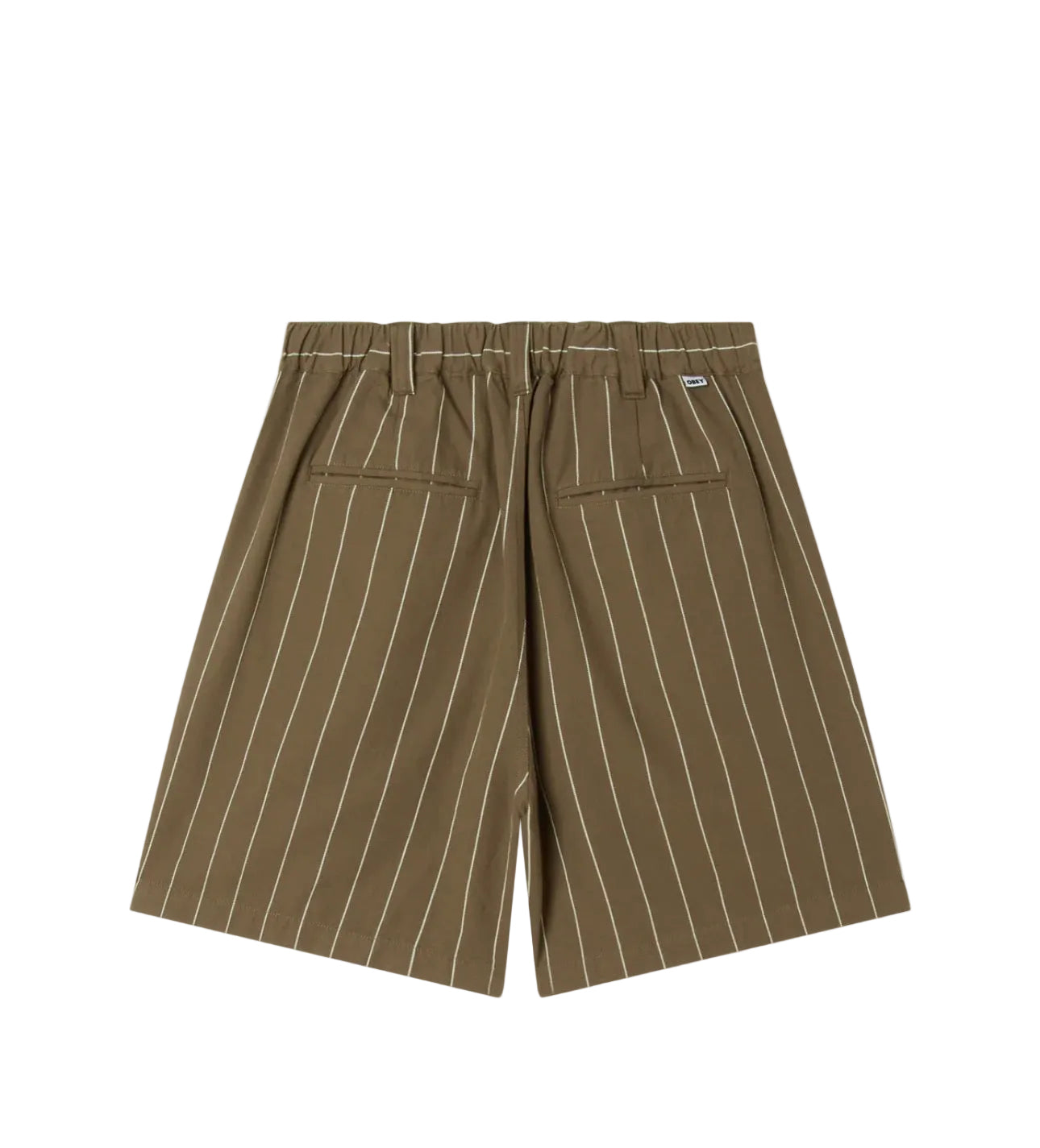 パンツ [PHYS] Striped vintage pleated shorts OBEY: FOSTER STRIPE PLEATED SHORTS – 85 86 eightyfiveightysix