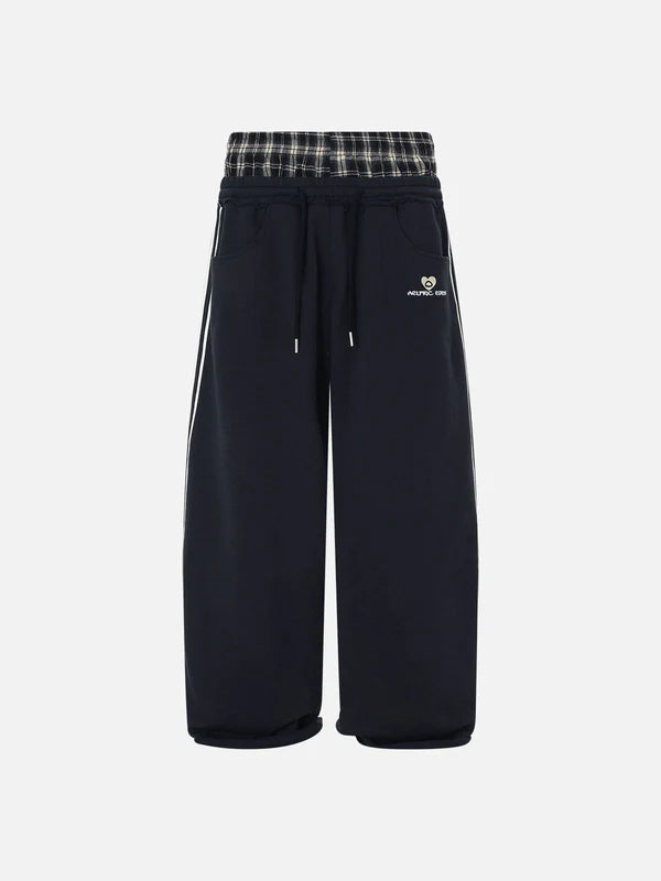 AELFRIC EDEN: DOUBLE WAIST BAAGGY SWEATPANTS