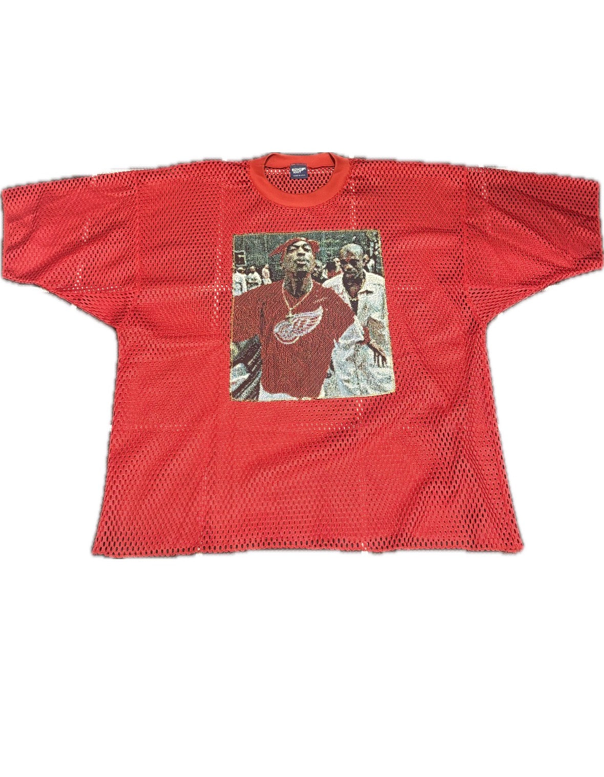 ANGEL GENTLE: TUPAC JERSEY RED