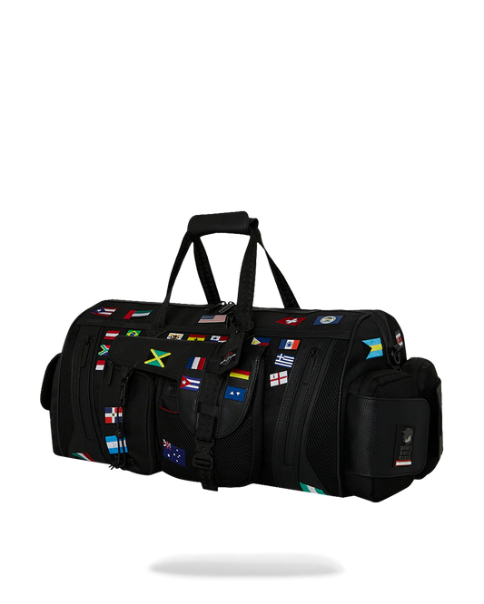 SPRAYGROUND: JAMES FLAGS SPECIAL OPS DUFFLE BAG