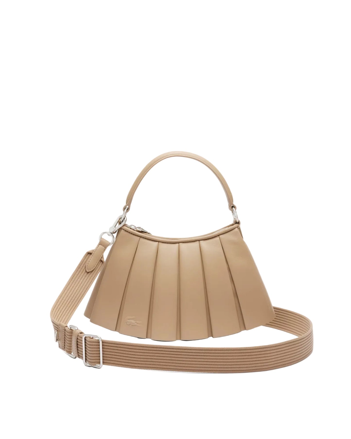 LACOSTE: MEDIUM LENGLEN LEATHER BAG