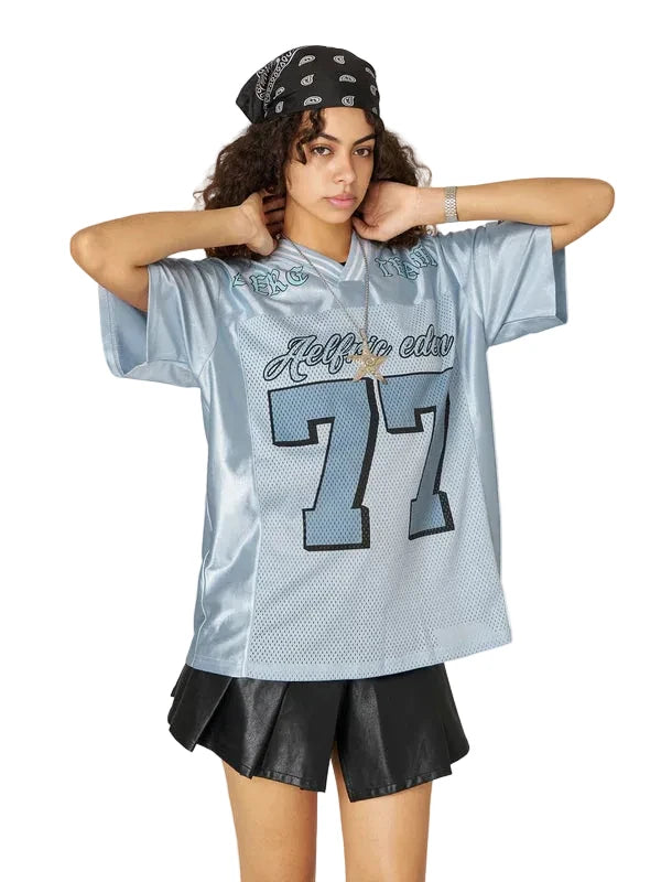 AELFRIC EDEN: 77 MESH FOOTBALL JERSEY – 85 86 eightyfiveightysix