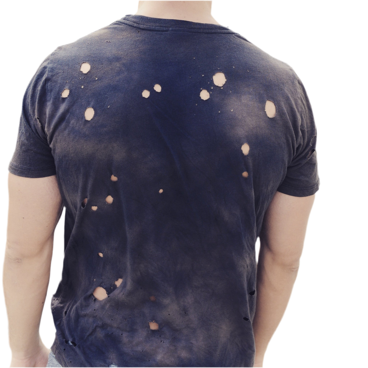US RAGS : DESTROYED VINTAGE TEE BLACK