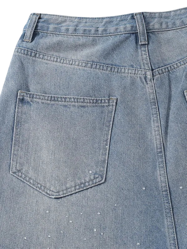 AELFRIC EDEN: BAGGY RHINESTONE JEANS – 85 86 eightyfiveightysix