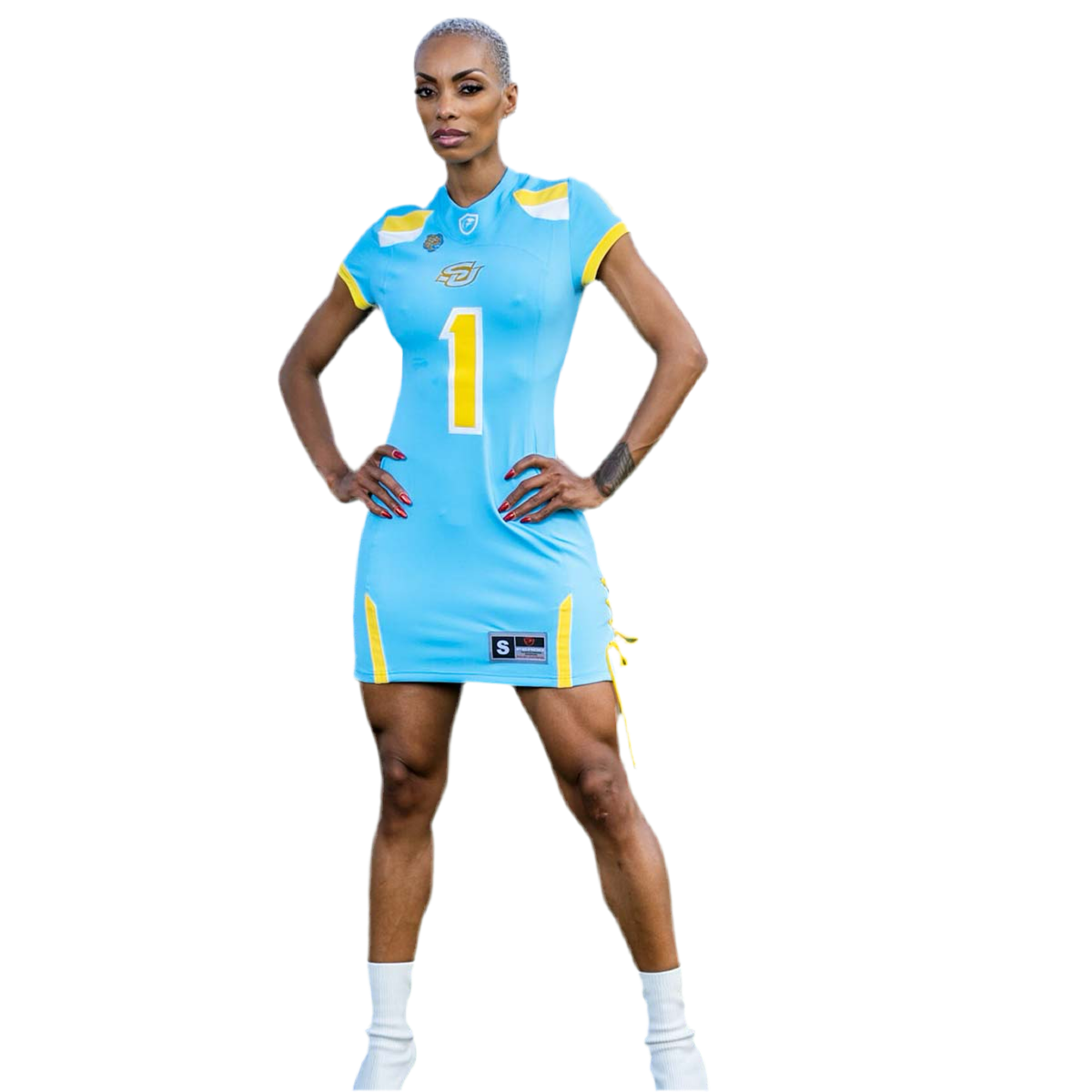 HBCU Authentic Collegiate Jersey Dress 85 86 eightyfiveightysix HBCU Authentic Collegiate Jersey Dress 85 86 eightyfiveightysix
