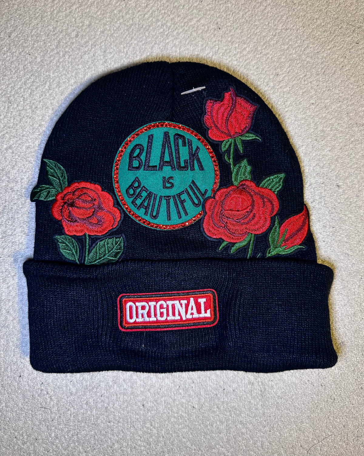 THE BEDAZZLED BEANIE