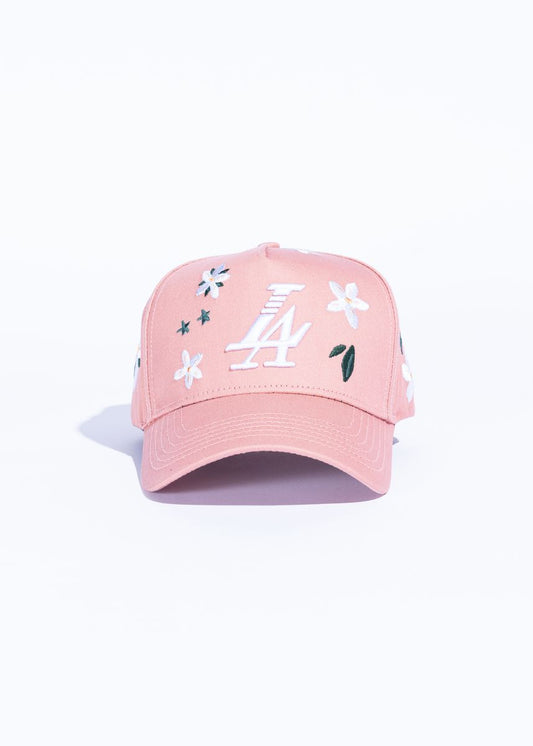 REFERENCE CO: EMBROIDERED FLORAL LA HAT