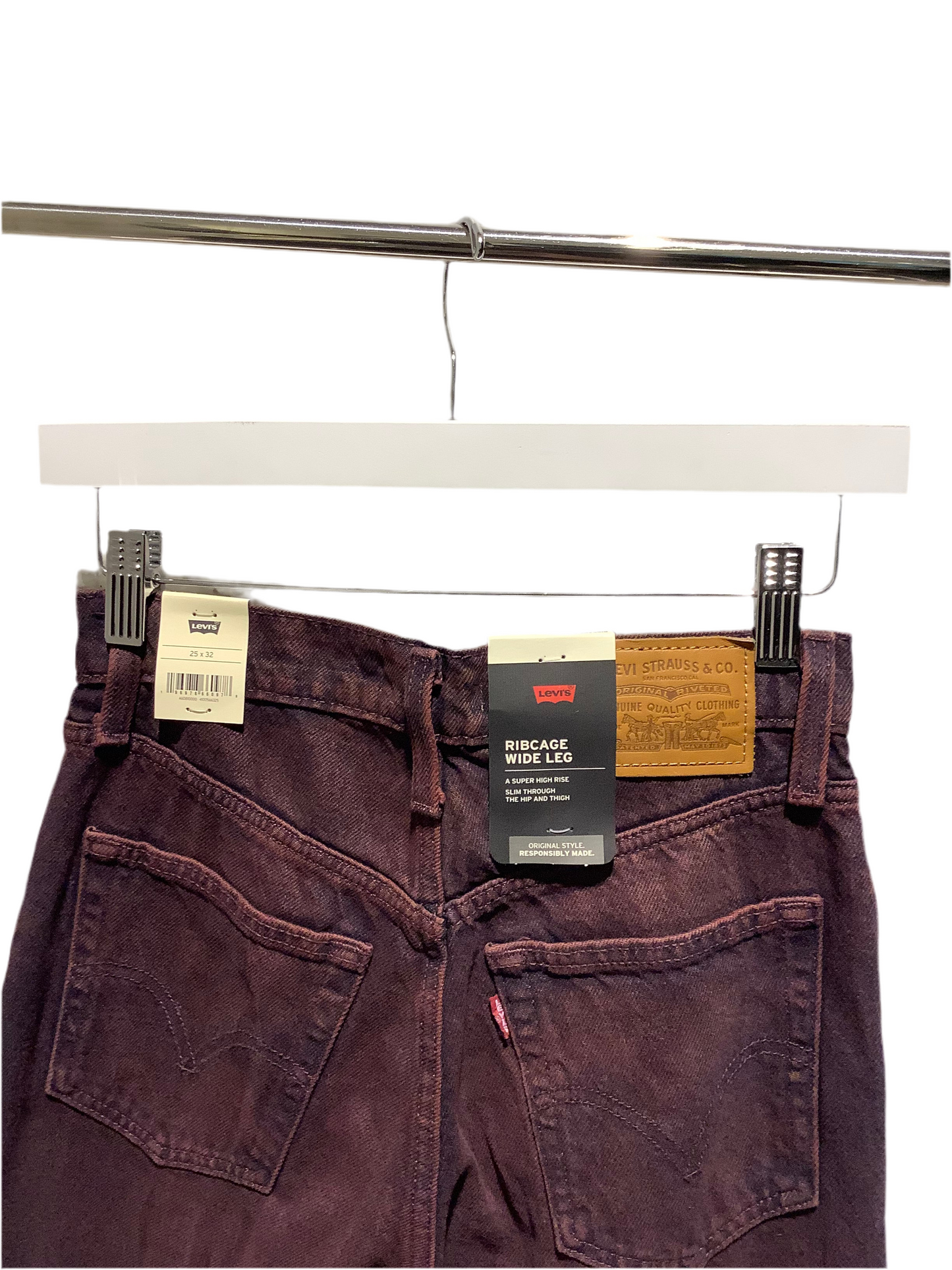 LEVIS: Ribcage Wide Leg jeans