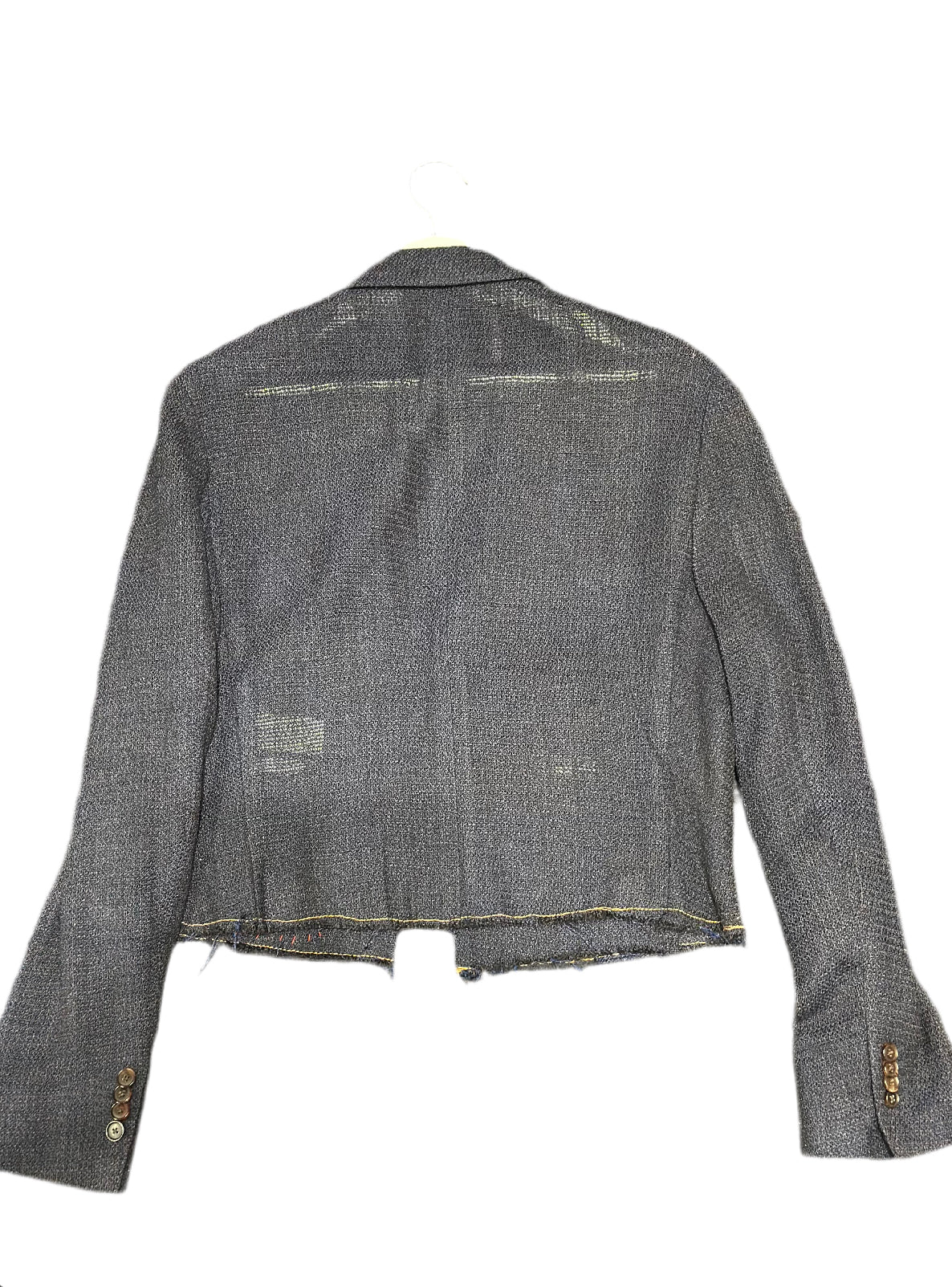 ANGEL GENTLE: UPCLYCLED CROPPED BLAZER