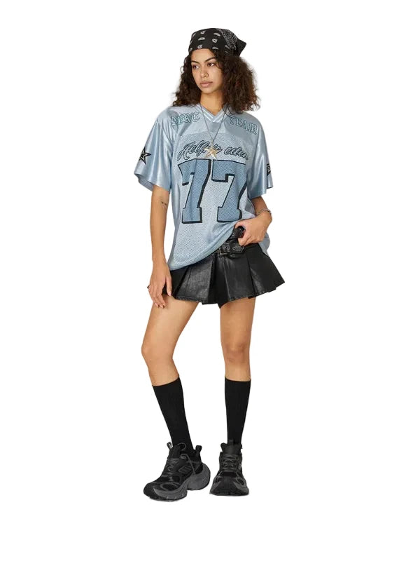 AELFRIC EDEN: 77 MESH FOOTBALL JERSEY – 85 86 eightyfiveightysix