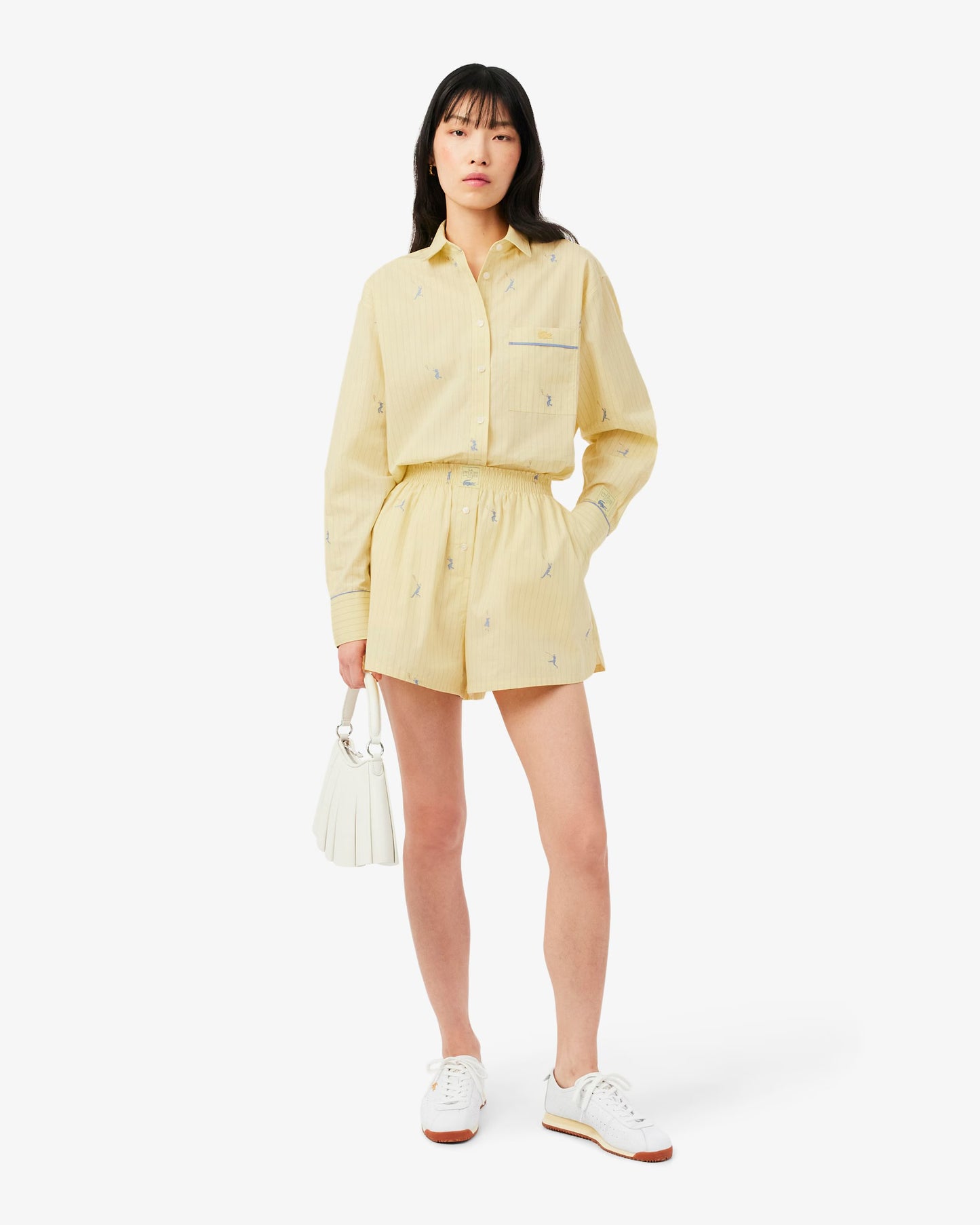 LACOSTE: COTTON POPLIN BOXER SHORTS