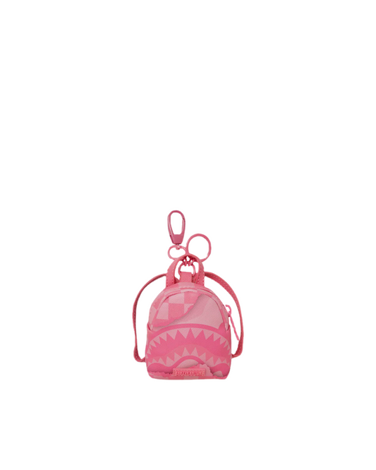 SPRAYGROUND: 3AM PINK TURNT RIPTIDE DLXSV KEYCHAIN