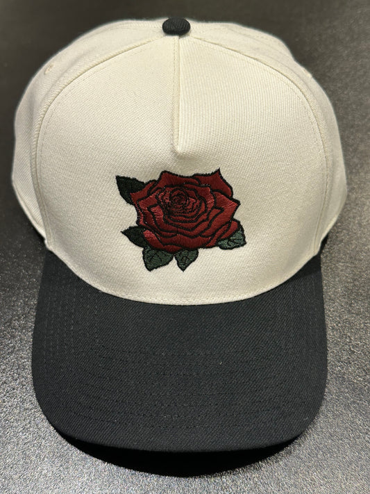 SHALO KROWNS: ROSE EMBROIDERED HAT