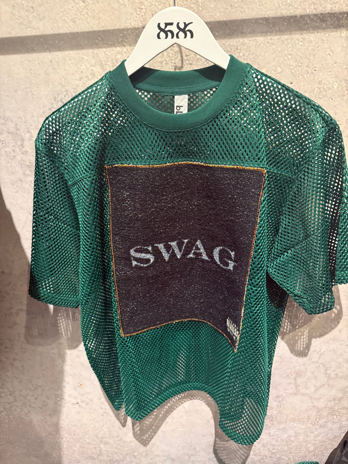 ANGEL GENTLE: Justin Bieber JERSEY MESH TAPESTRY TOP