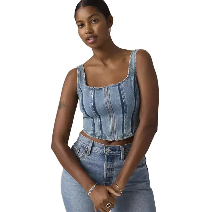 LEVIS: SHADOW WORK BUSTIER TOP