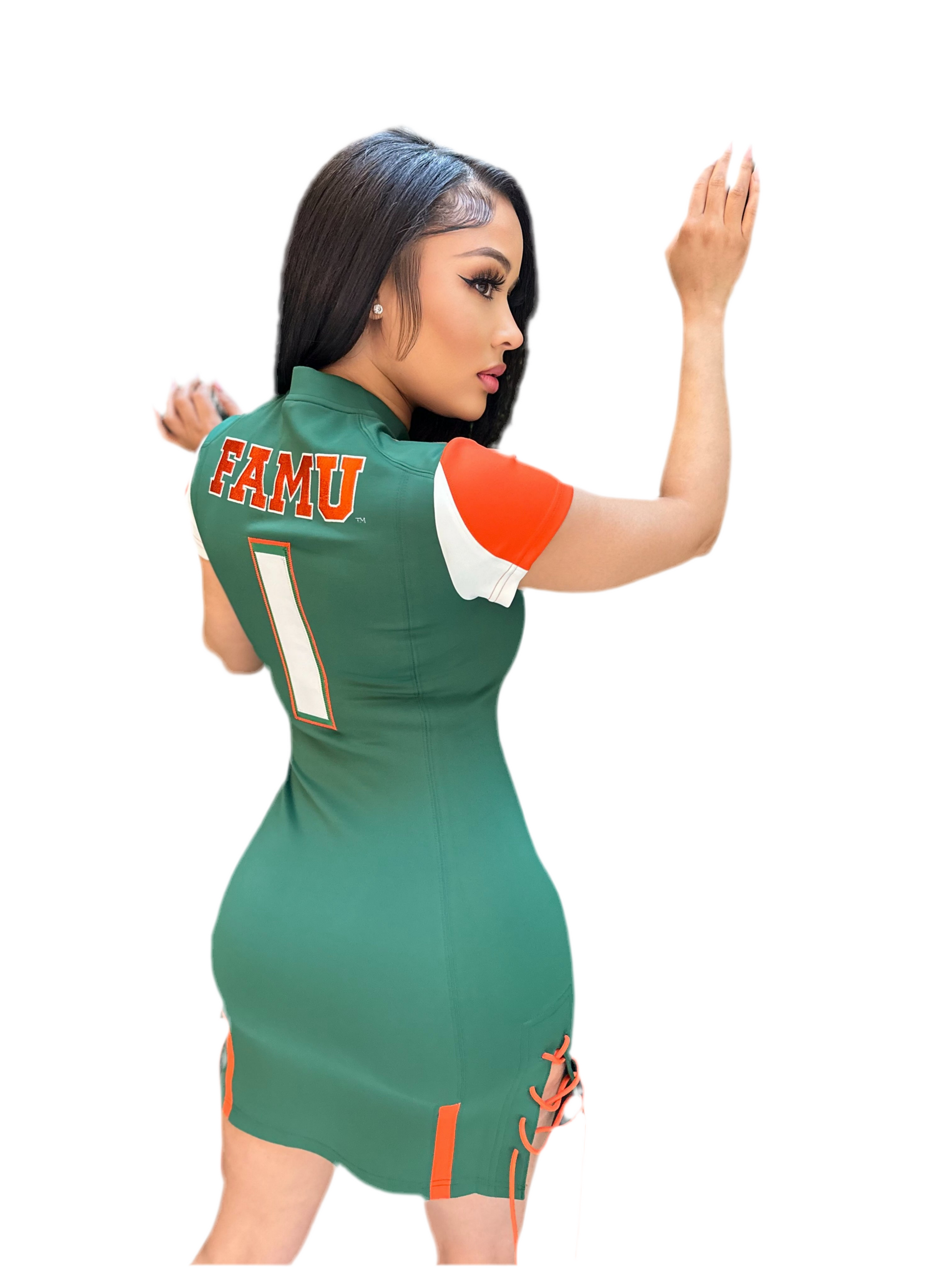 HBCU Authentic Collegiate Jersey Dress HBCU Authentic Collegiate Jersey Dress