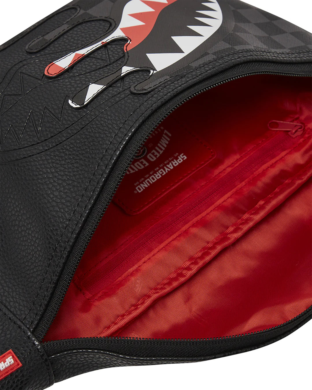 SPRAYGROUND: UNFINISHED SHARK CROSSBODY