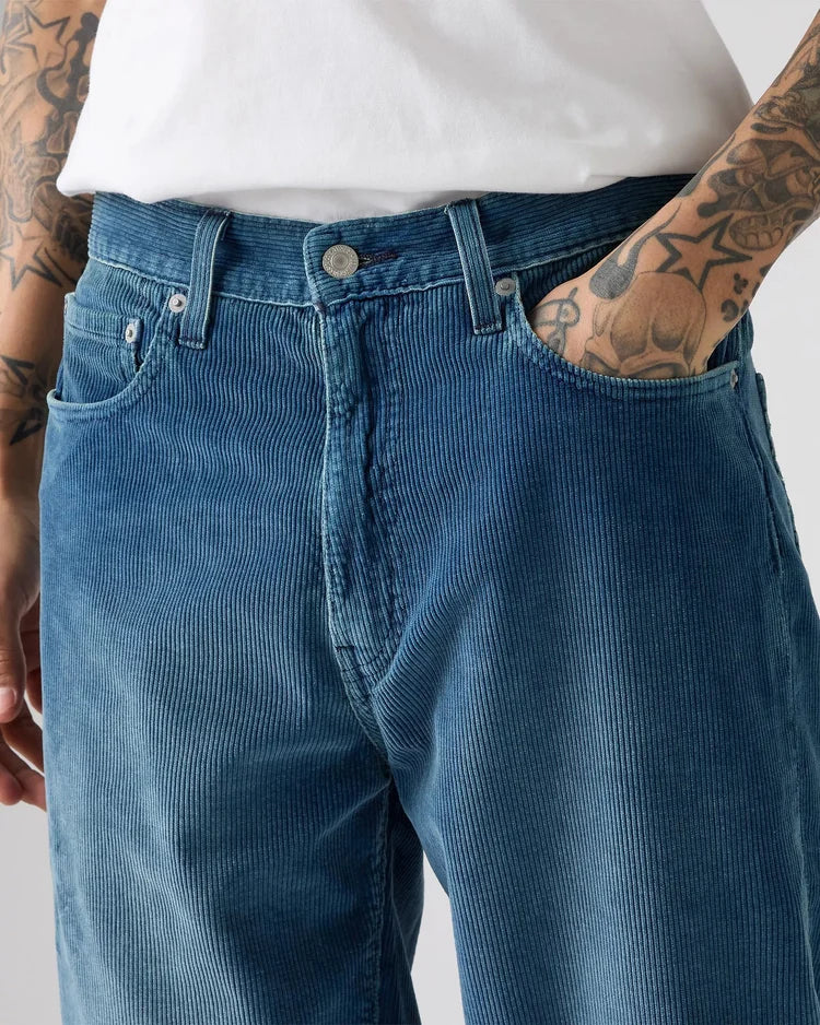 568 LOOSE STRAIGHT CORDUROY PAYDAY INDIGO JEANS
