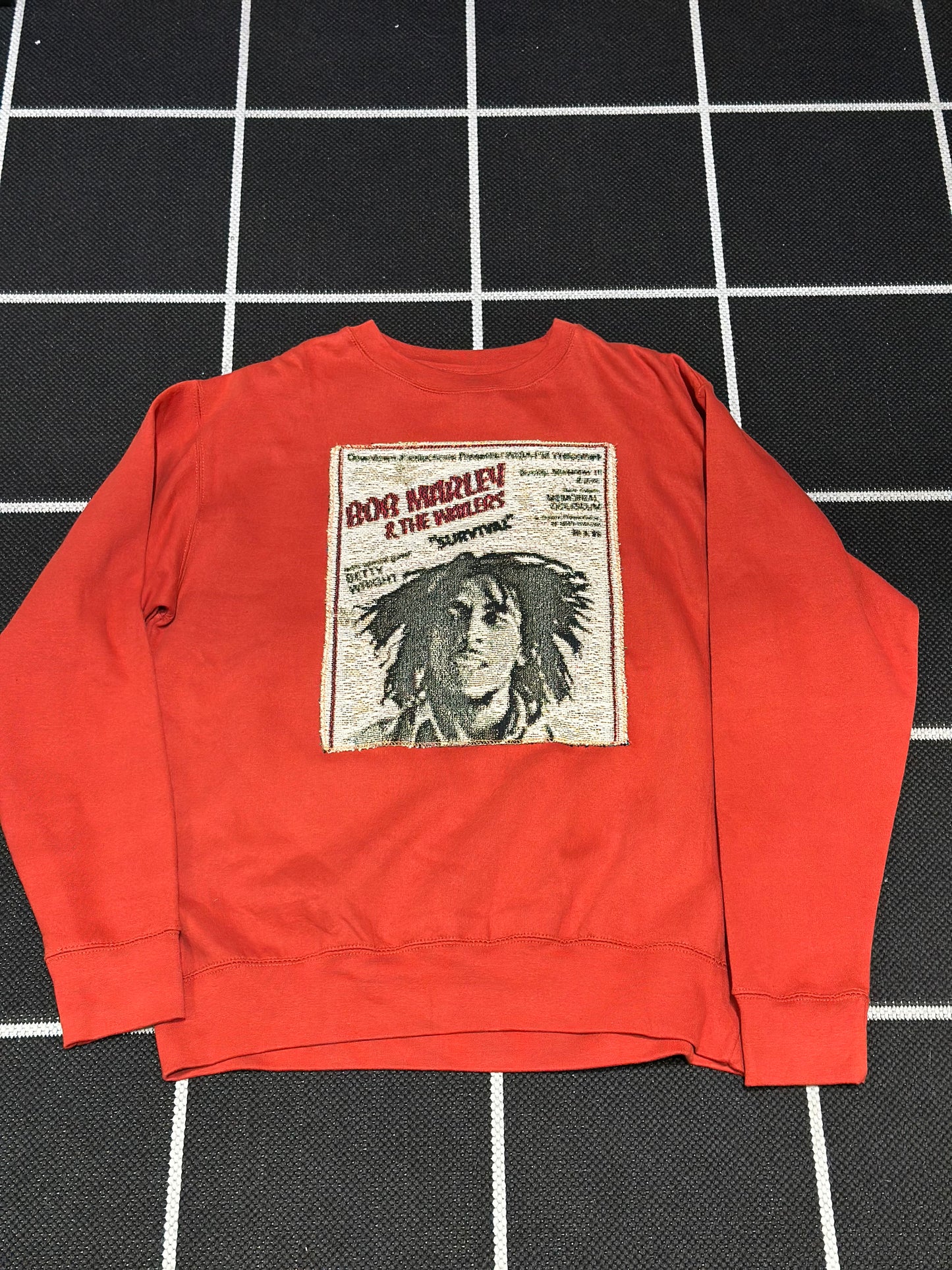 ANGEL GENTLE: TAPESTRY SWEATER- TERRACOTTA