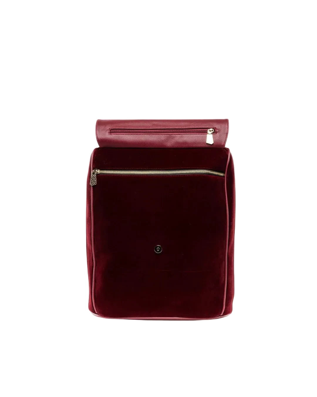 burgundy velvet mini backpack Velvet Backpack in Burgundy