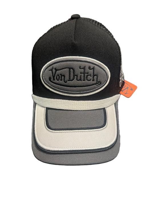 VON DUTCH: LACE UP TRUCKER HAT