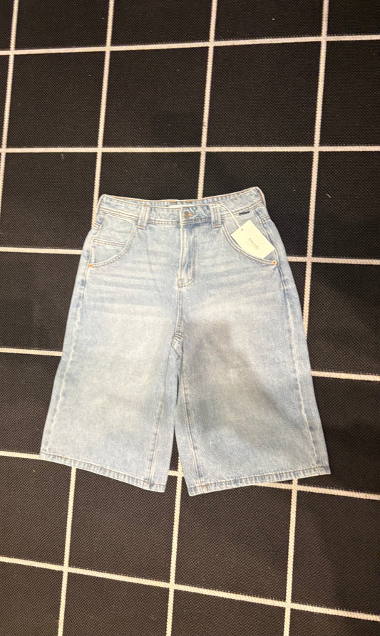 BOHO: MID WAIST BAGGY JORTS