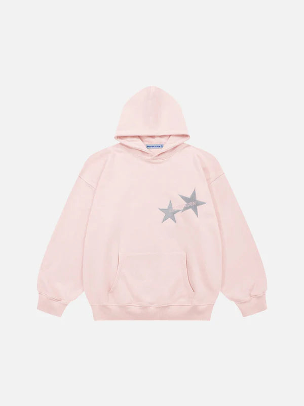 AELFRIC EDEN: STAR CONTRAST HOODIE